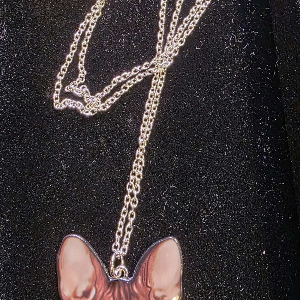 Cat Face Pendant Necklace